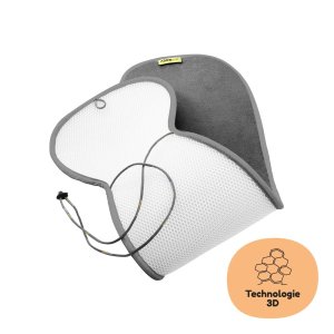 Housse confort air layer pour siège auto groupe 2/3 anthracite Aeromoov