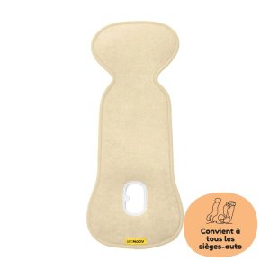Housse confort air layer pour siège auto groupe 0 vanilla Aeromoov