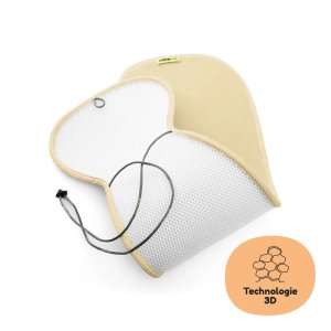 Housse confort air layer pour siège auto groupe 2/3 vanilla Aeromoov