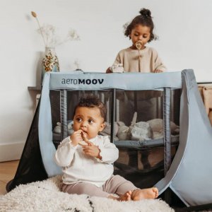 Lit de voyage instant grey rock Aeromoov