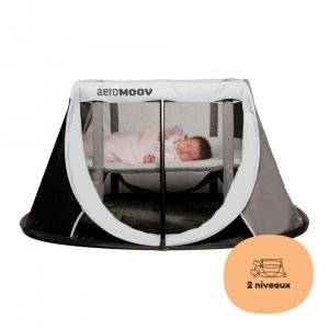 Lit de voyage instant grey rock Aeromoov