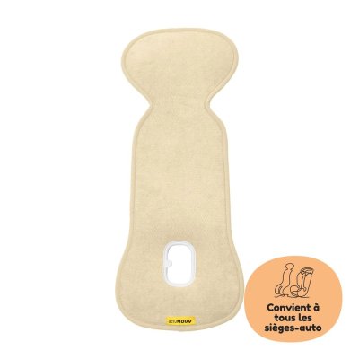Housse confort air layer pour siège auto groupe 0 vanilla