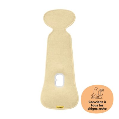 Housse confort air layer pour siège auto tout petit vanilla