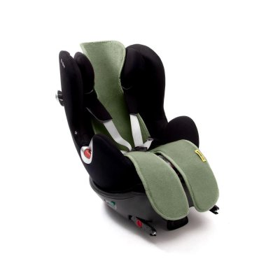 Housse confort air layer pour siège auto enfant avec jambes moss