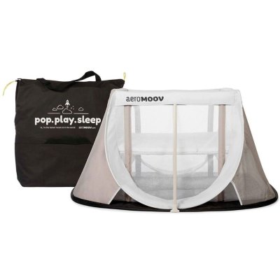 Lit de voyage instant blanc sable