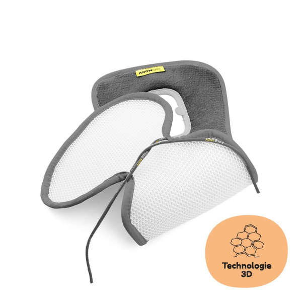 Housse confort air layer pour siège auto groupe 0 anthracite Aeromoov