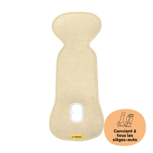 Housse confort air layer pour siège auto groupe 0 vanilla Aeromoov