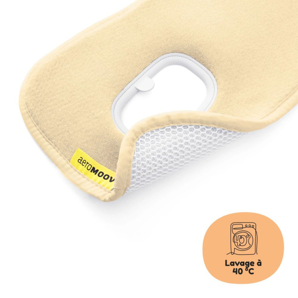 Housse confort air layer pour siège auto groupe 0 vanilla Aeromoov