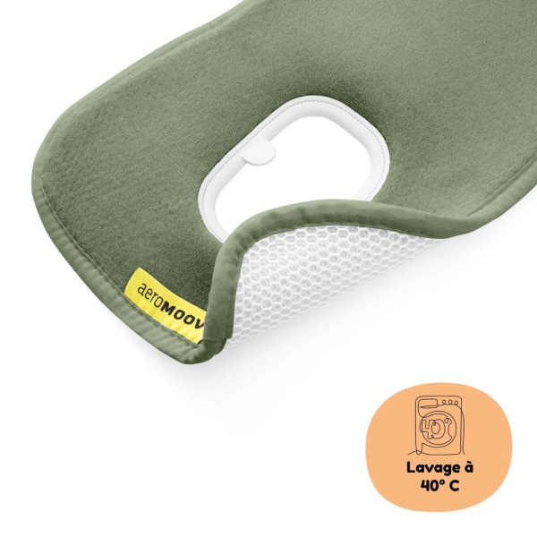 Housse confort air layer pour siège auto groupe 0 moss Aeromoov