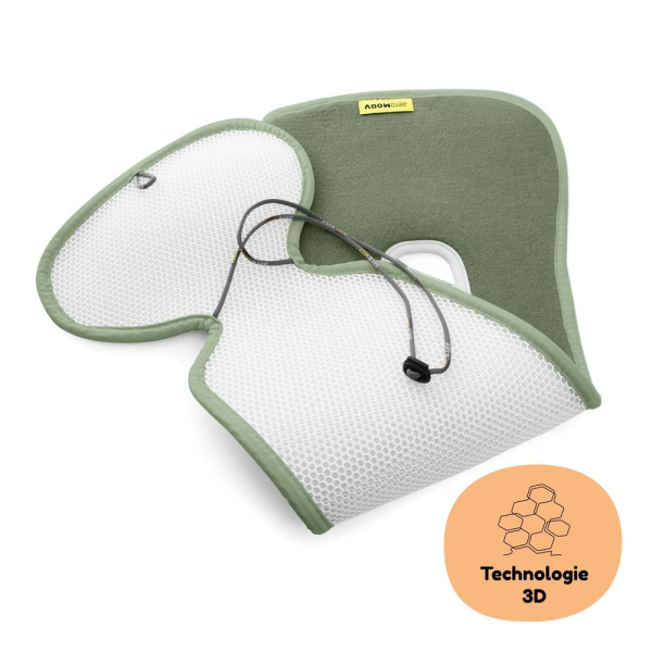 Housse confort air layer pour siège auto groupe 1 moss Aeromoov