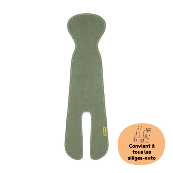 Housse confort air layer pour siège auto groupe 2/3 avec jambes moss Aeromoov