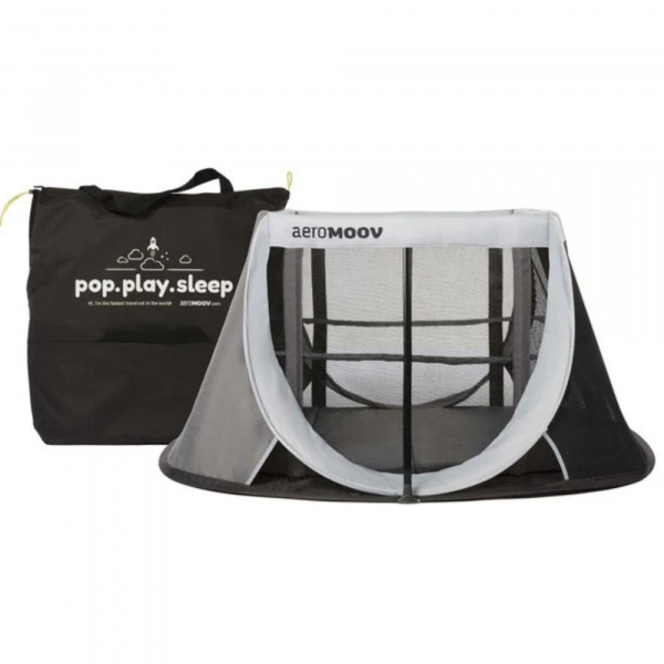 Lit de voyage instant grey rock Aeromoov