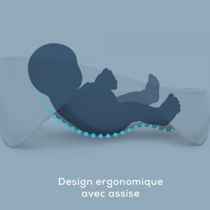 Baignoire bébé évolutive 2 en 1 Angelcare
