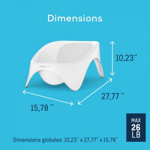 Baignoire bébé évolutive 2 en 1 Angelcare