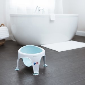 Anneau de bain bébé blanc/bleu Angelcare