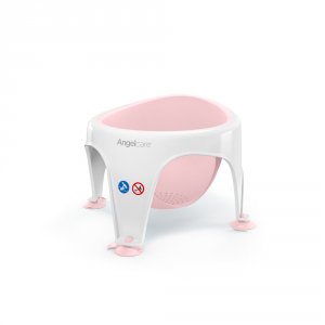 Anneau de bain bébé blanc/rose Angelcare