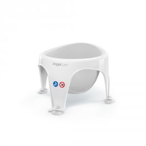 Anneau de bain bébé blanc/gris Angelcare
