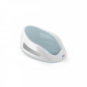 Transat de bain bleu et anneau de bain gris Angelcare