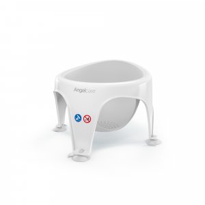 Transat de bain bleu et anneau de bain gris Angelcare