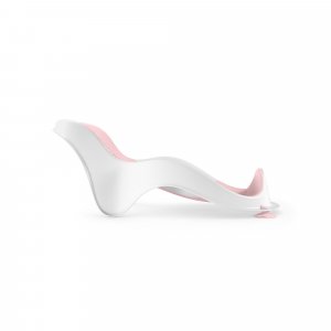 Transat de bain fit rose et anneau de bain gris Angelcare