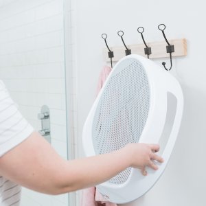 Transat de bain gris et anneau de bain gris Angelcare