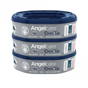 Lot de 3 recharges octogonales pour poubelle dress up Angelcare