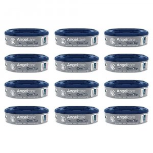 Lot de 12 recharges octogonales pour poubelle dress up ou essential Angelcare