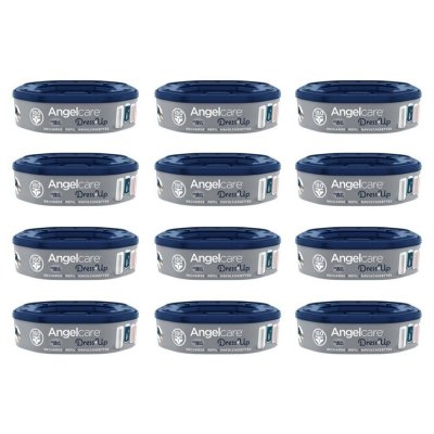 Lot de 12 recharges octogonales pour poubelle dress up ou essential