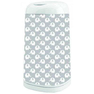 Habillage poubelle dress up elephant gris