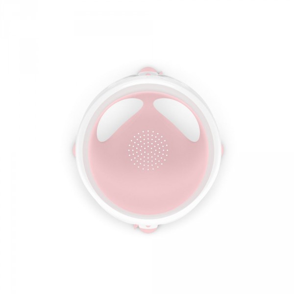 Anneau de bain bébé blanc/rose Angelcare