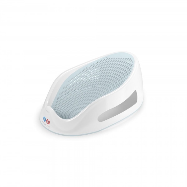 Transat de bain bébé blanc/gris Angelcare