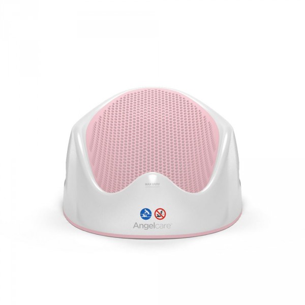 Transat de bain bébé blanc/gris Angelcare