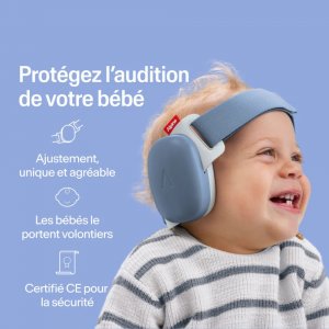 Casque antibruit pour enfants muffy - bleu Alpine
