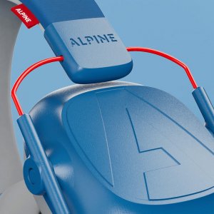 Casque anti bruit enfant muffy bleu Alpine