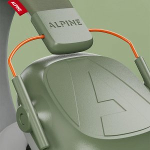 Casque anti bruit enfant muffy vert olive Alpine