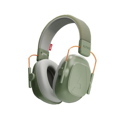 Casque anti bruit enfant muffy vert olive