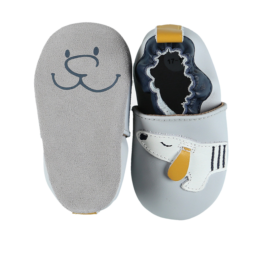 chaussons cuir noukies