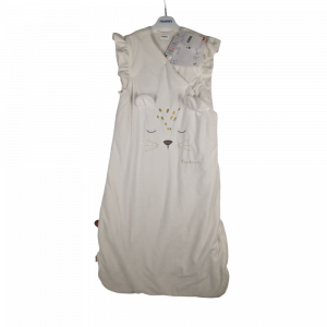 Les imparfaits - gigoteuse kendi 100 cm en veloudoux écru Noukies