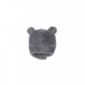 Chapka 0-6 mois groloudoux grise Noukies