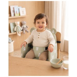 Rehausseur de chaise bébé pliable et imperméable fluffy Noukies