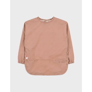 Lot de 2 bavoirs imperméables à manches et poche récupératrice fleurs d'antan Noukies