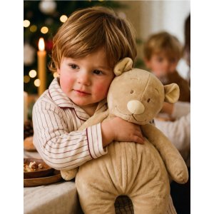 Peluche nouky 25 cm avec pochon cadeau Noukies