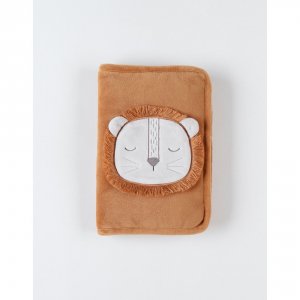 Protège carnet de santé babou en veloudoux caramel Noukies