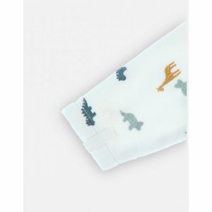 Pyjama bébé en velours dinosaure - 0 mois Noukies