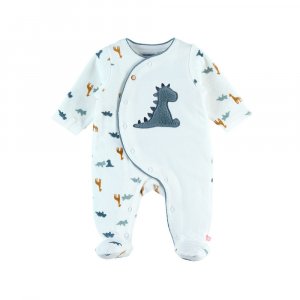 Pyjama velours rhinocéros 9 mois Noukies