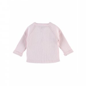 Gilet maille rose pâle 9 mois Noukies