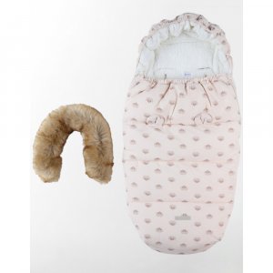 Chancelière universelle powder pink - mix and match Noukies