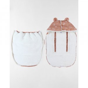 Chancelière bébé sweet caramel - mix and match Noukies