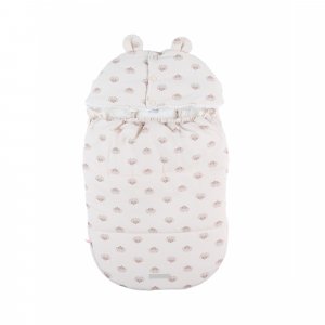 Chancelière bébé powder pink - mix and match Noukies