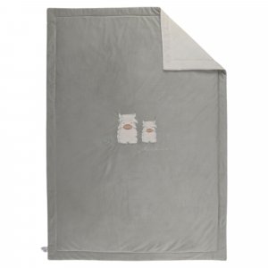 Couverture kendi 100x140 cm en veloudoux fluffy Noukies